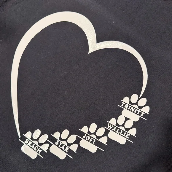 Pet Lovers Custom Made T- Shirts - Personalized & All Sizes - NWT - Picture 2 of 3